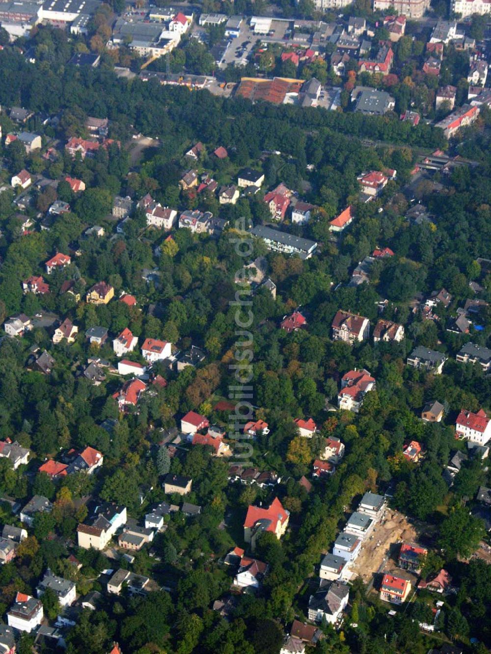 Berlin Reinickendorf von oben - Wohnsiedlungsnbau Berlin-Reinickendorf