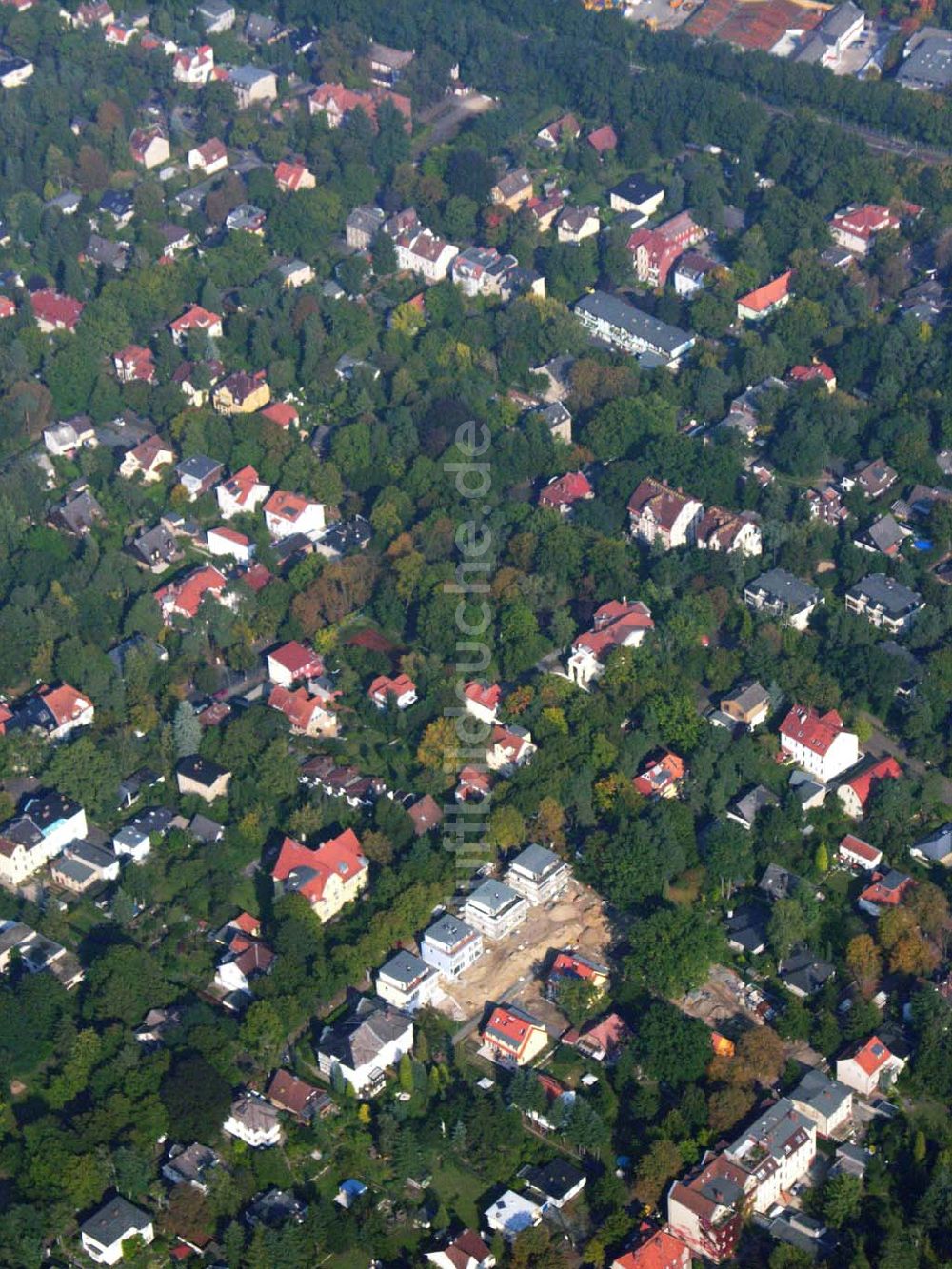 Luftbild Berlin Reinickendorf - Wohnsiedlungsnbau Berlin-Reinickendorf