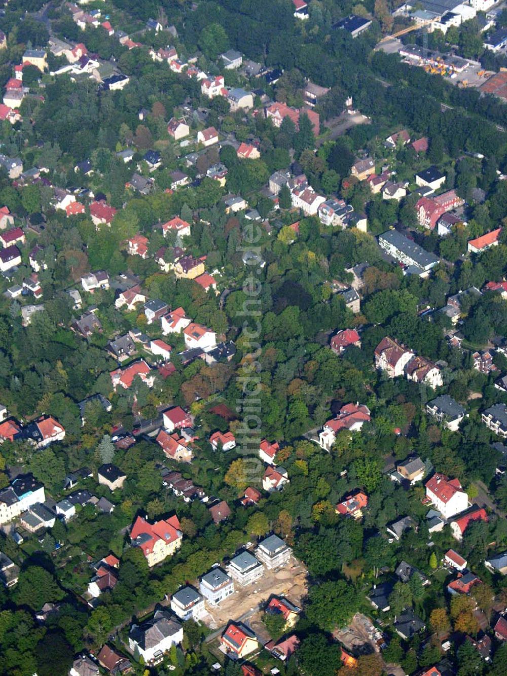 Luftaufnahme Berlin Reinickendorf - Wohnsiedlungsnbau Berlin-Reinickendorf