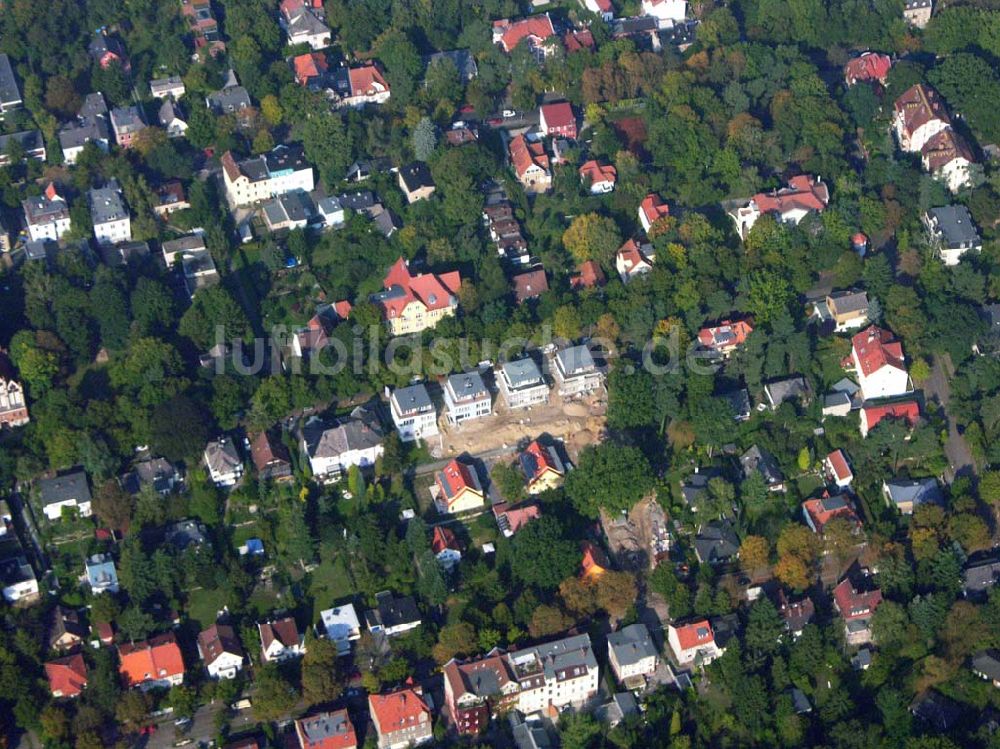 Berlin Reinickendorf von oben - Wohnsiedlungsnbau Berlin-Reinickendorf