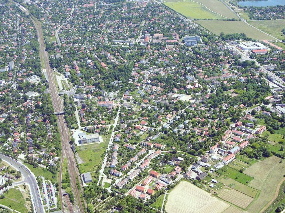 Luftaufnahme Berlin - Wohnsiedlungsneubau Berlin-Kaulsdorf