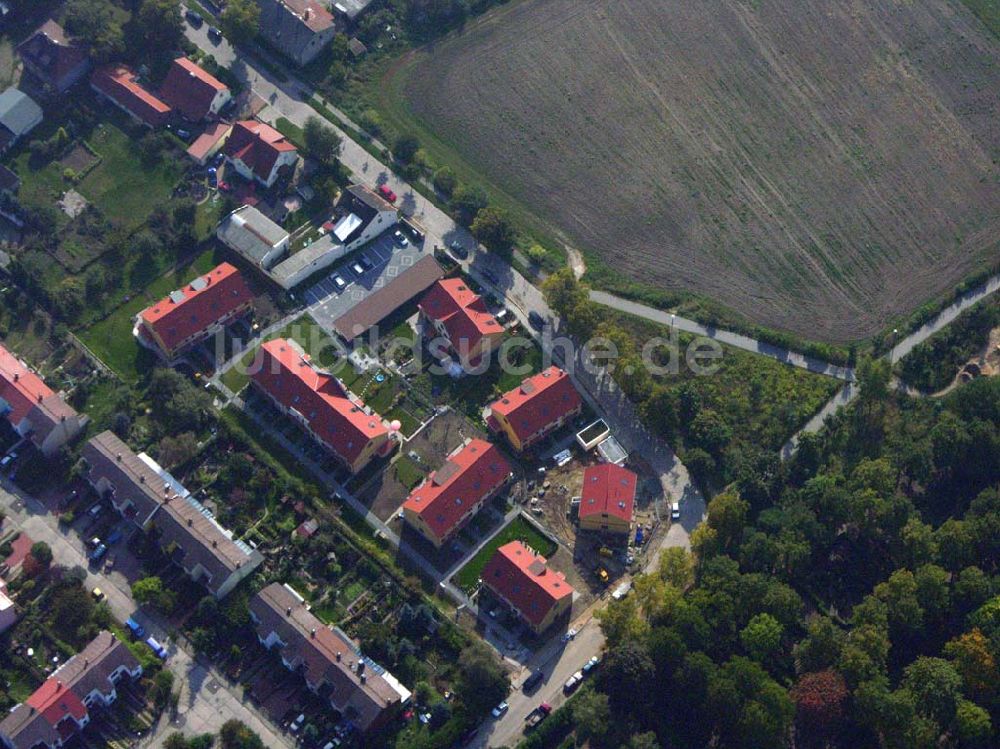 Berlin-Kaulsdorf aus der Vogelperspektive: Wohnsiedlungsneubau Berlin-Kaulsdorf