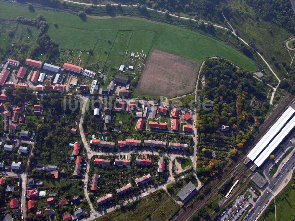 Berlin-Kaulsdorf von oben - Wohnsiedlungsneubau Berlin-Kaulsdorf