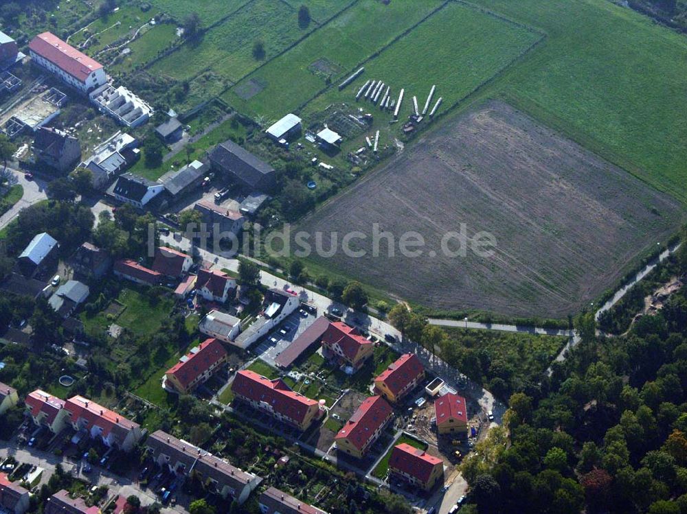 Berlin-Kaulsdorf von oben - Wohnsiedlungsneubau Berlin-Kaulsdorf