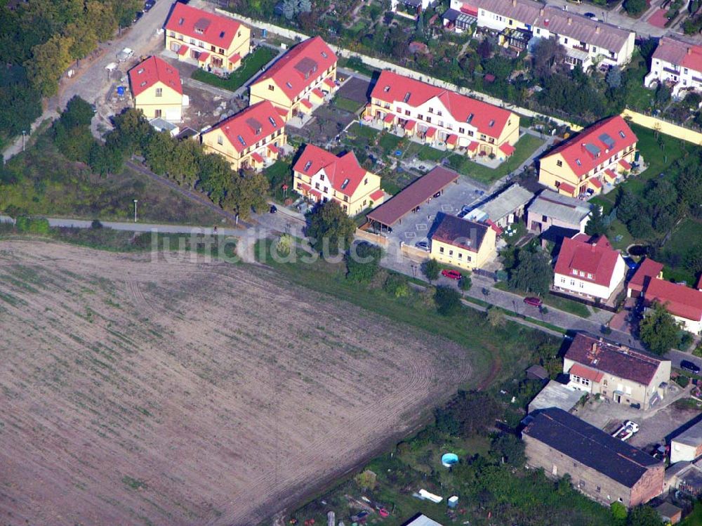 Berlin-Kaulsdorf von oben - Wohnsiedlungsneubau Berlin-Kaulsdorf