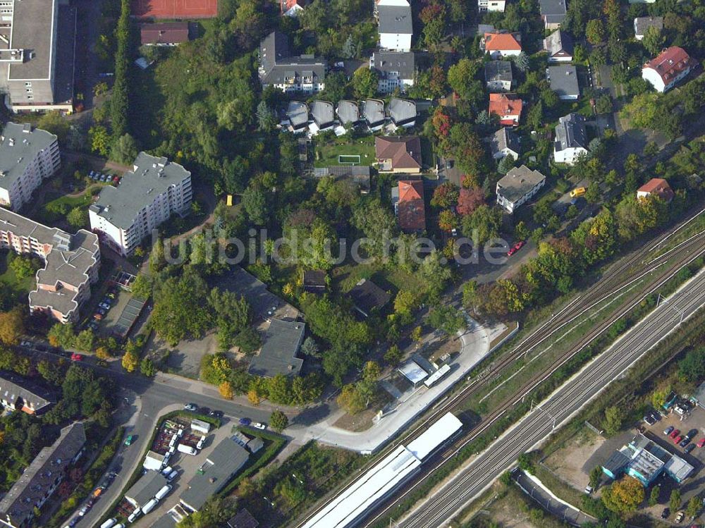 Luftbild Berlin-Lichterfelde - Wohnsiedlungsneubau Berlin-Lichterfelde