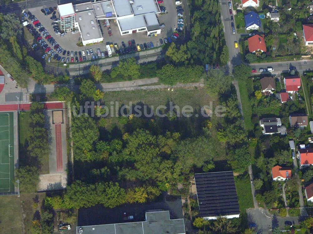 Berlin-Marzahn von oben - Wohnsiedlungsneubau Berlin-Marzahn