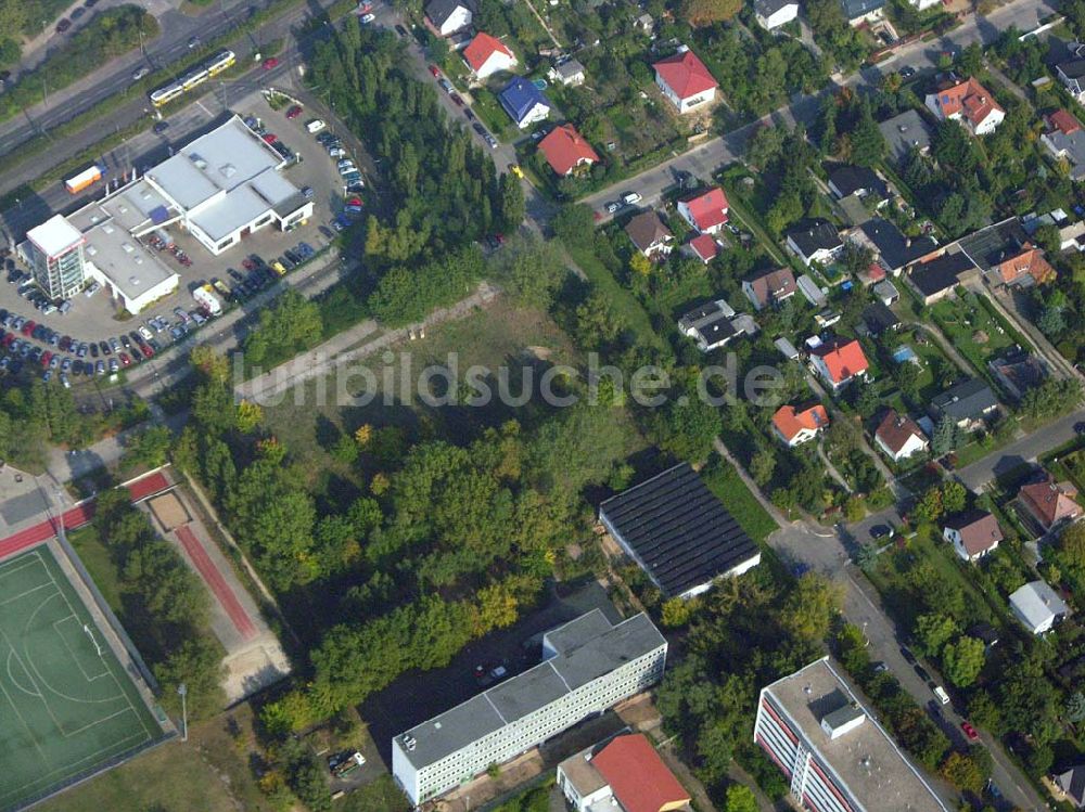 Berlin-Marzahn von oben - Wohnsiedlungsneubau Berlin-Marzahn