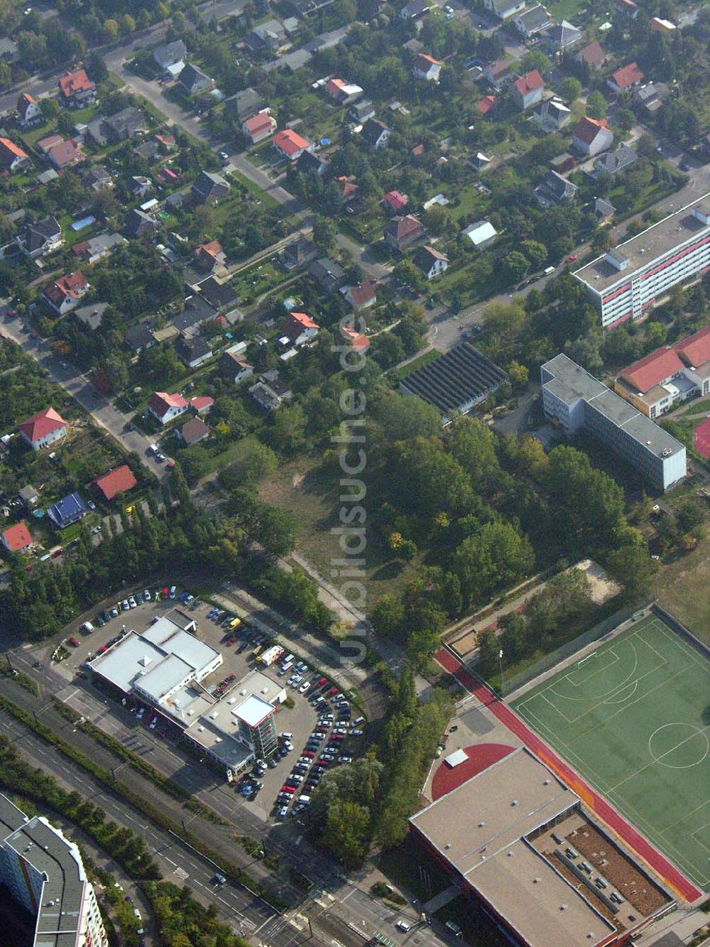 Luftbild Berlin-Marzahn - Wohnsiedlungsneubau Berlin-Marzahn