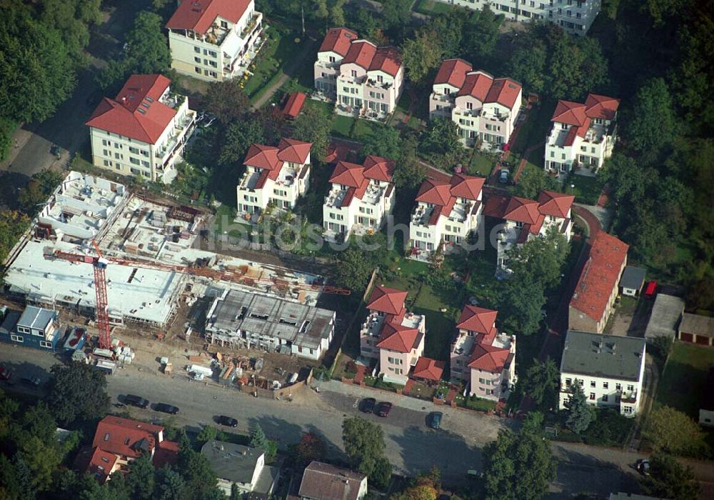 Berlin-Pankow von oben - Wohnsiedlungsneubau Berlin-Pankow ?Wohnen am Konsulat?