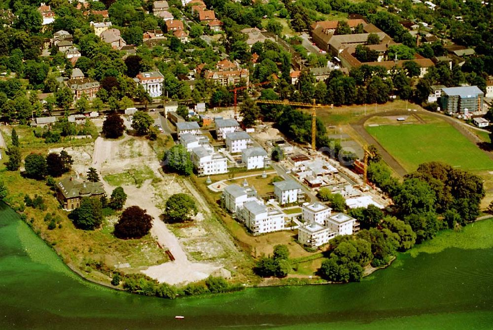 Luftaufnahme Glienicke - 06.08.1995 Wohnungsbau am Glienicker Horn