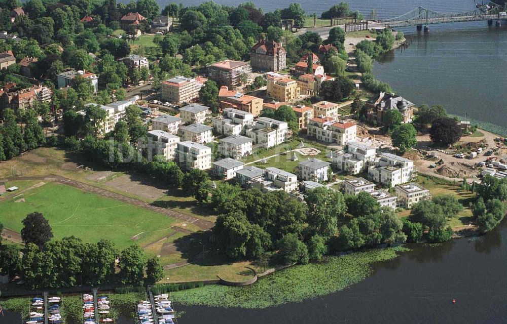 Potsdam - Glienicker Horn von oben - Wohnungsbau am Glienicker Horn