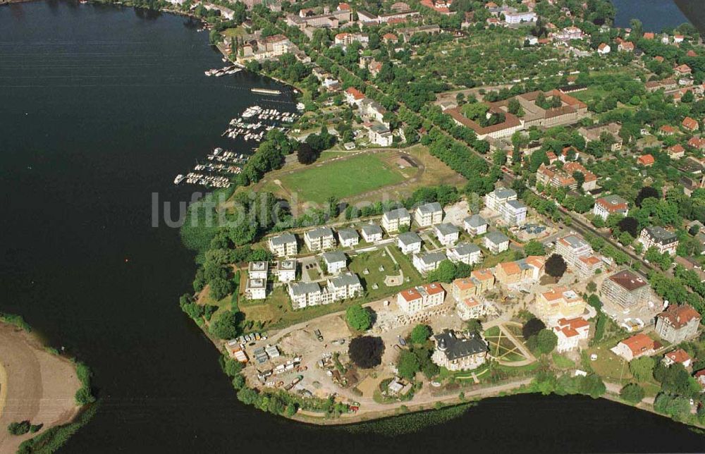 Luftbild Potsdam / Glienicker Horn - Wohnungsbau am Glienicker Horn in Potsdam