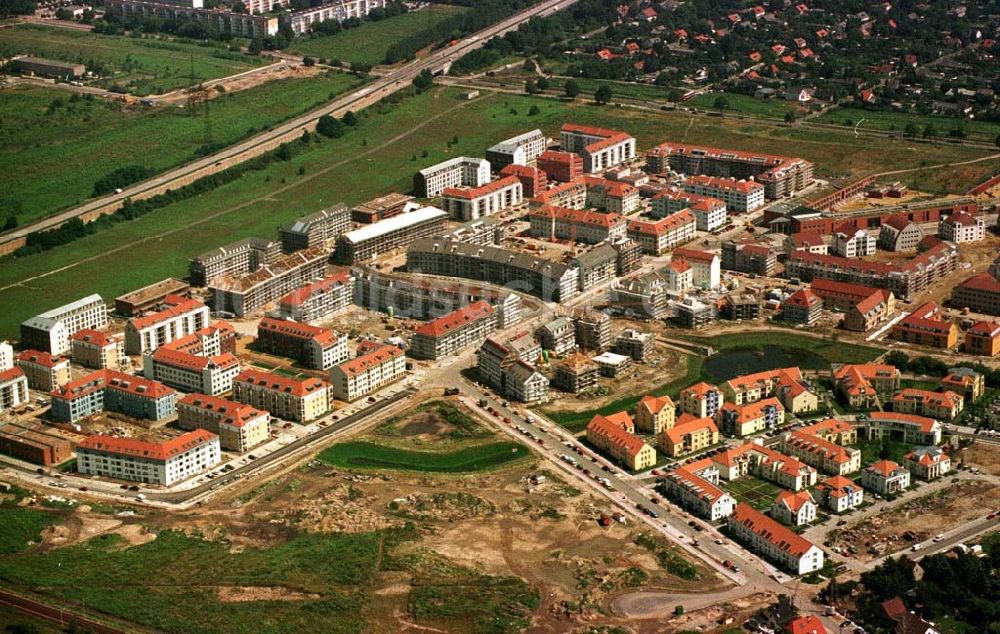 Luftbild Berlin - Karow-Nord - Wohnungsbau in Karow-Nord