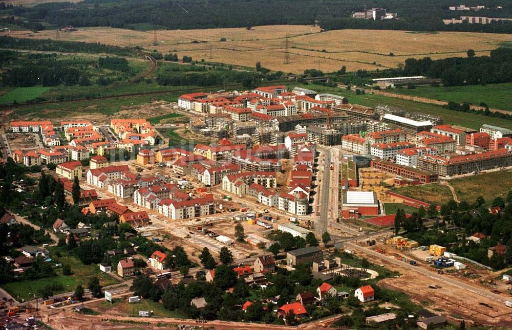 Luftbild Berlin - Karow-Nord - Wohnungsbau in Karow-Nord