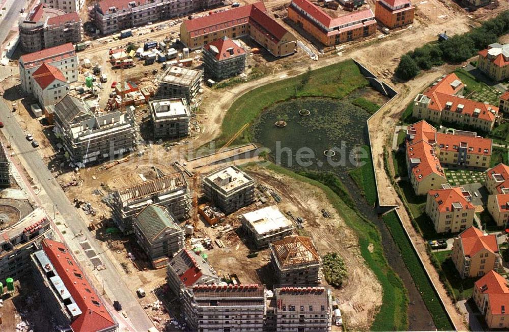 Luftaufnahme Berlin - Karow-Nord - Wohnungsbau in Karow-Nord