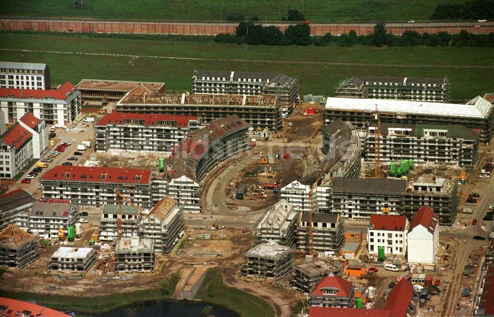 Luftbild Berlin - Karow-Nord - Wohnungsbau in Karow-Nord