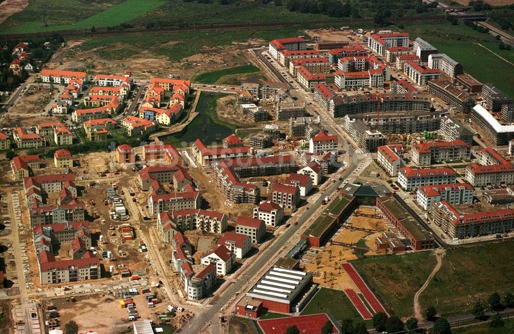 Luftaufnahme Berlin - Karow-Nord - Wohnungsbau in Karow-Nord