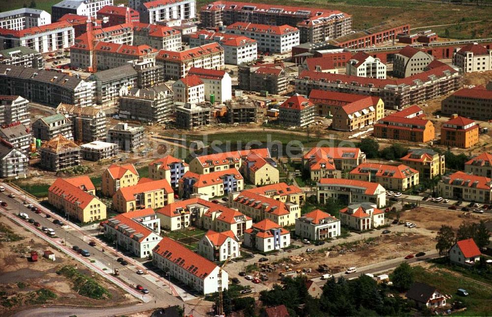 Berlin - Karow-Nord von oben - Wohnungsbau in Karow-Nord