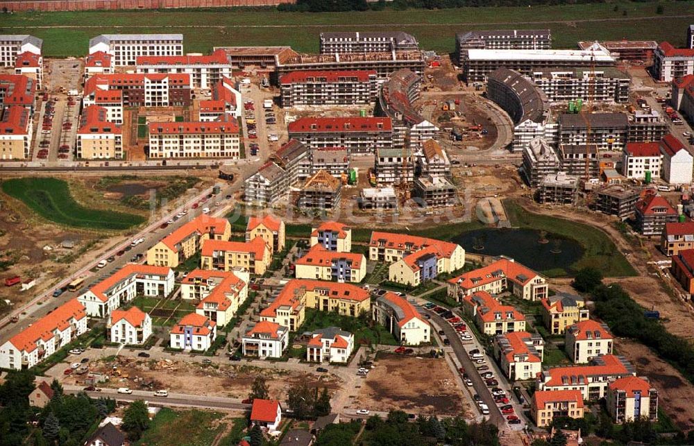 Luftaufnahme Berlin - Karow-Nord - Wohnungsbau in Karow-Nord