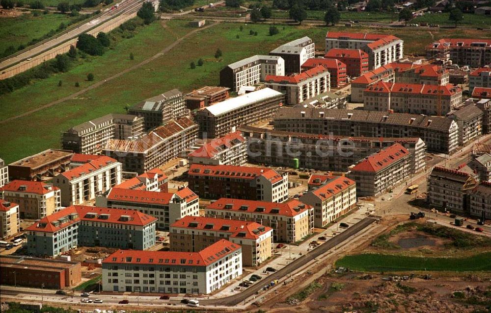 Berlin - Karow-Nord von oben - Wohnungsbau in Karow-Nord