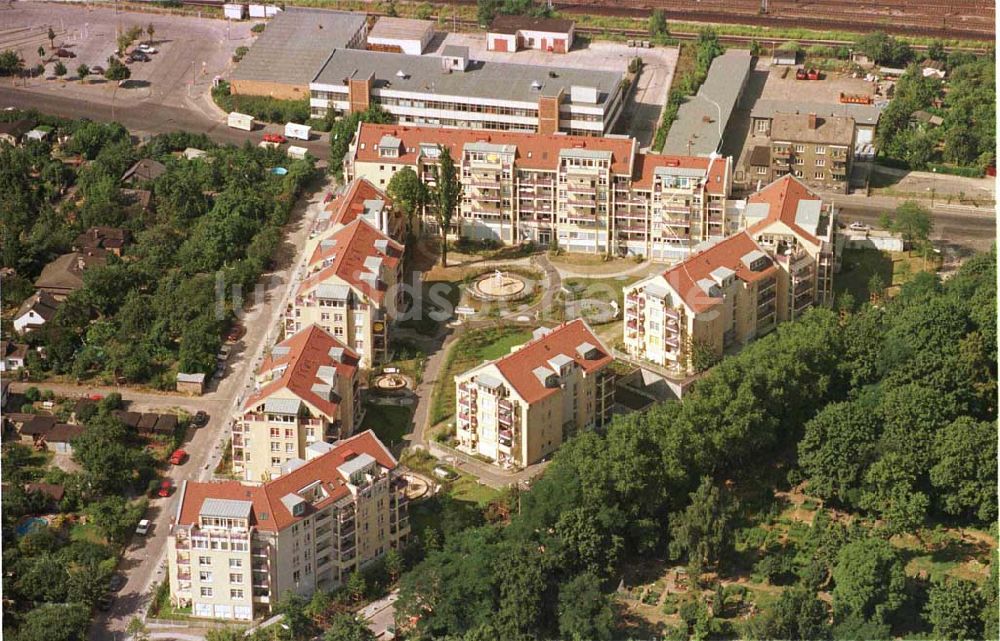 Luftbild Berlin - Lichtenberg - Wohnungsbau an der Seddiner Straße