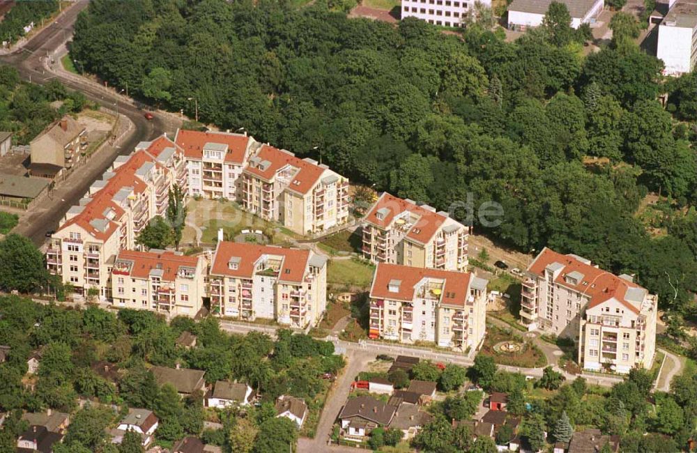 Luftaufnahme Berlin - Lichtenberg - Wohnungsbau an der Seddiner Straße