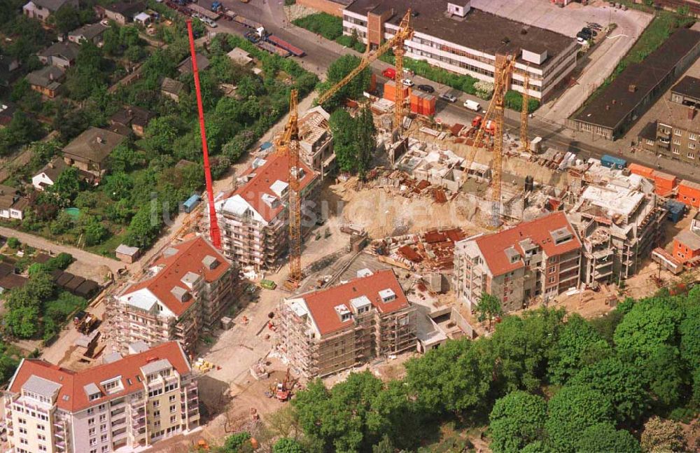 Luftbild Berlin - Lichtenberg - Wohnungsbau an der Seddiner Straße