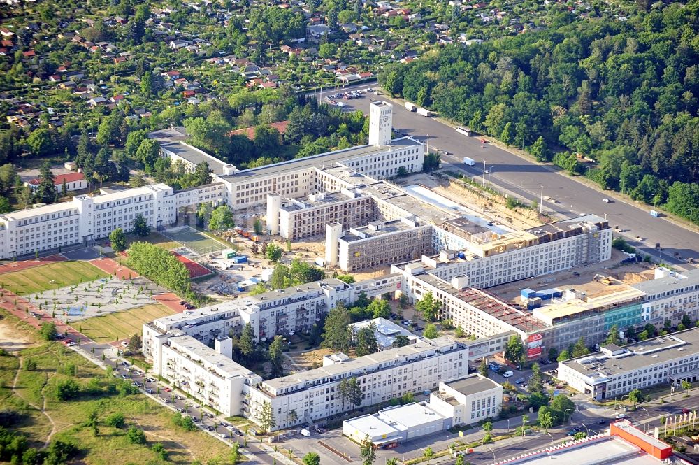 Berlin von oben - Wohnungsbauprojekt in Berlin Lichterfelde