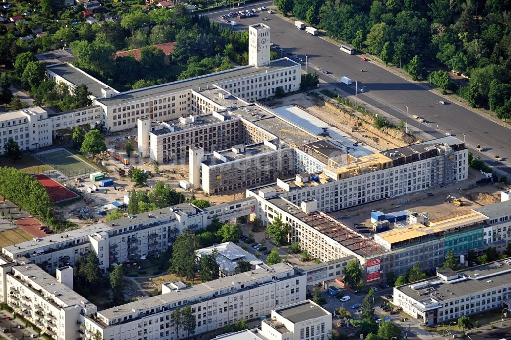 Berlin aus der Vogelperspektive: Wohnungsbauprojekt in Berlin Lichterfelde