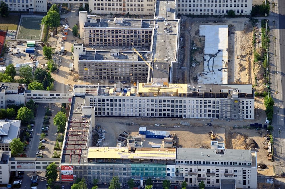 Berlin von oben - Wohnungsbauprojekt in Berlin Lichterfelde