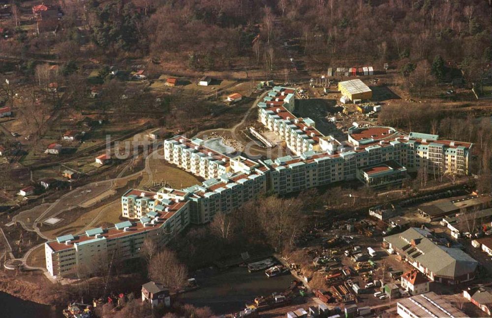 Berlin - Steglitz aus der Vogelperspektive: Wohnungsneubau