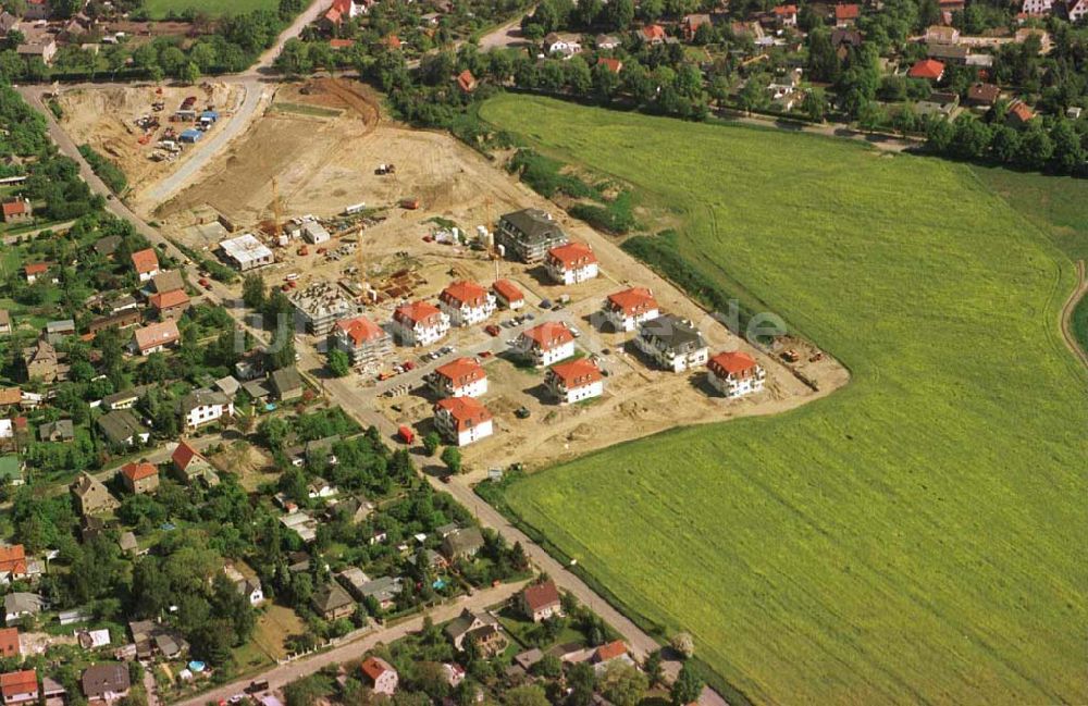 Luftbild Berlin-Buch - Wohnungsneubau bei Berlin-Buch.