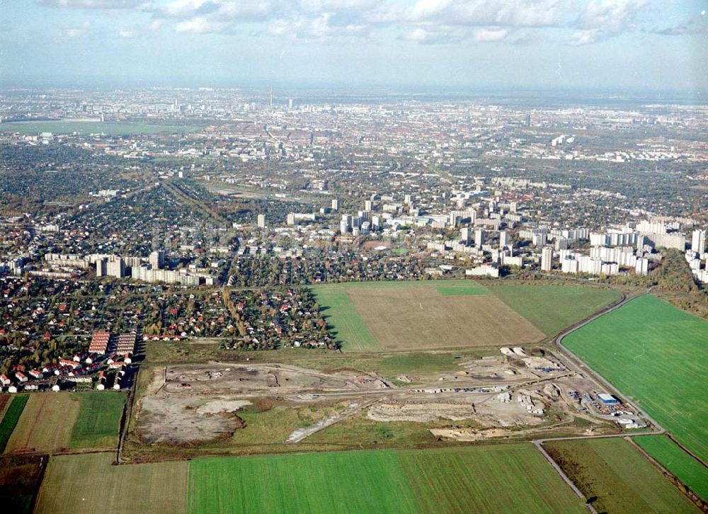 Luftaufnahme Berlin - Lichtenrade - Wohnungsneubau bei Lichtenrade.