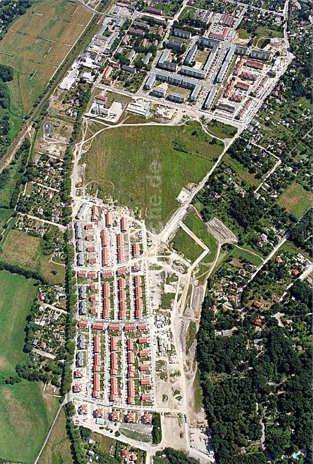 Luftaufnahme Falkensee - Wohnungsneubau der DEGEWO in Falkensee / Parkstadt Falkensee 11.09.1996