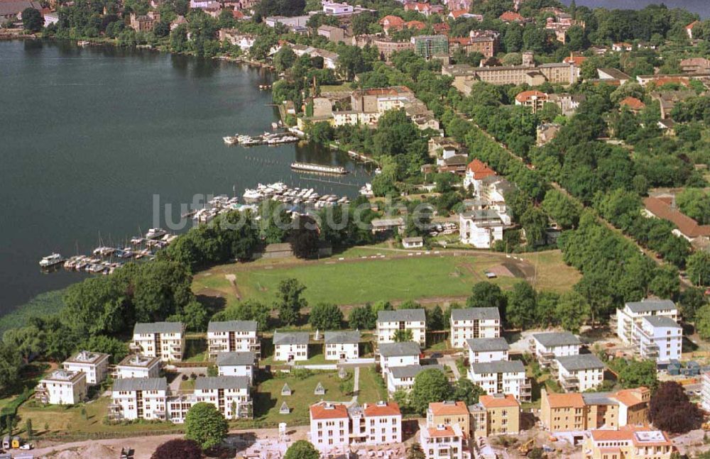 Luftaufnahme Potsdam / Glienicker Horn - Wohnungsneubau am Glienicker Horn