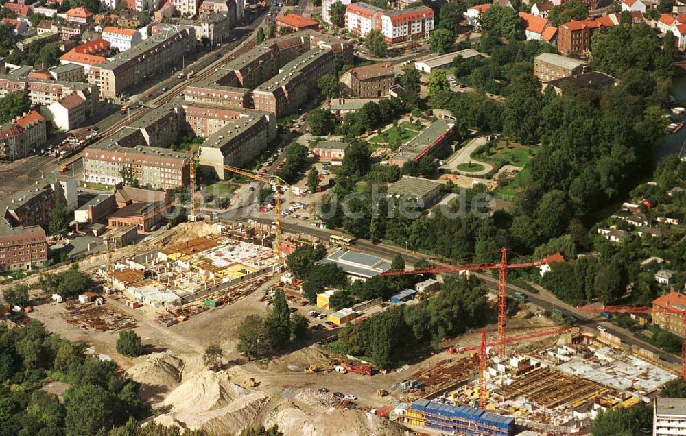 Berlin- Köpenick aus der Vogelperspektive: Wohnungsneubau in Köpenick Müggelseedamm