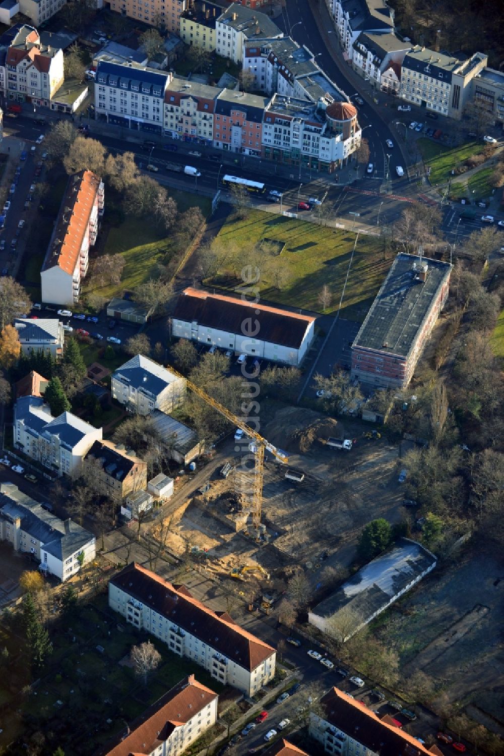 Berlin OT Köpenick von oben - Wohnungsneubau im Ortsteil Köpenick in Berlin