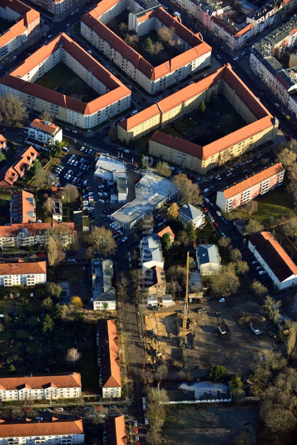 Berlin OT Köpenick aus der Vogelperspektive: Wohnungsneubau im Ortsteil Köpenick in Berlin