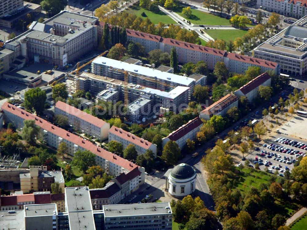 Potsdam aus der Vogelperspektive: Wohnungsneubau in Potsdam