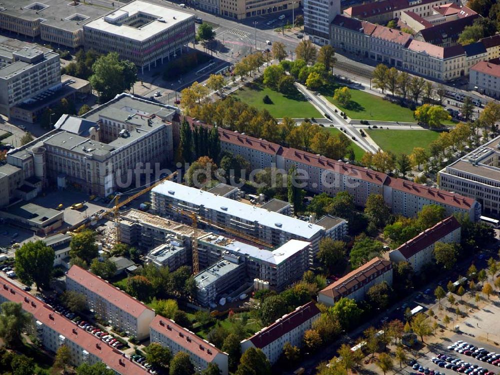 Luftbild Potsdam - Wohnungsneubau in Potsdam