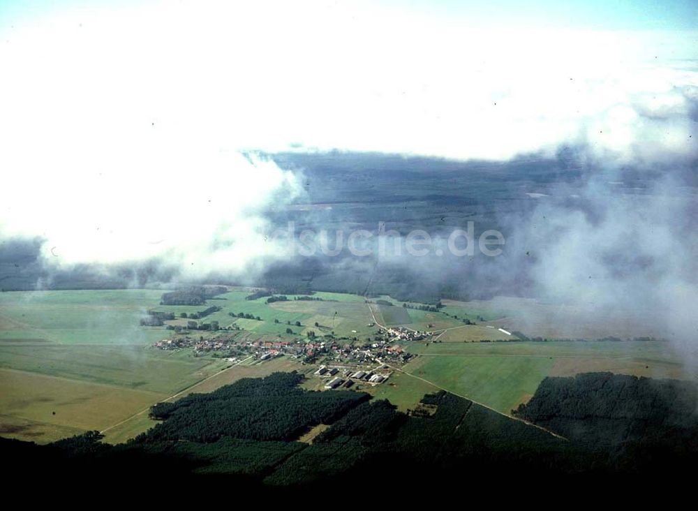 Luftbild Wollin / SA - Wollin - östlich von Magdeburg aus 5000ft Höhe