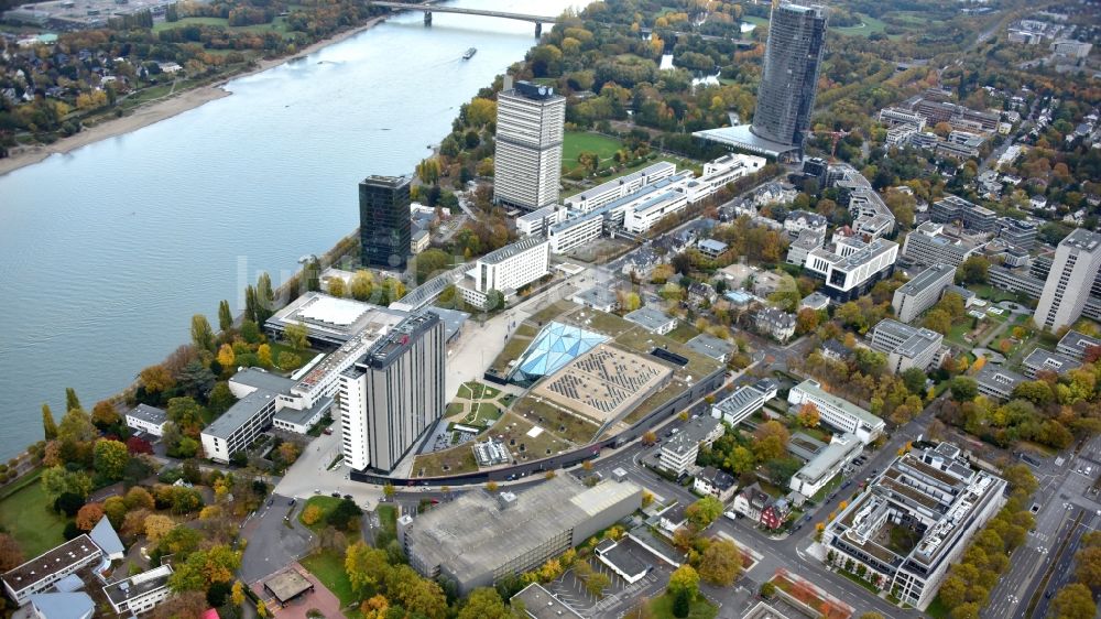 Luftbild Bonn - World Conference Center in Bonn im Bundesland Nordrhein-Westfalen, Deutschland