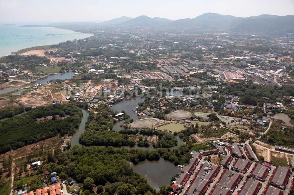 Luftbild Wichit - Wozhngebiete in der Stadt Wichit auf der Insel Phuket in Thailand