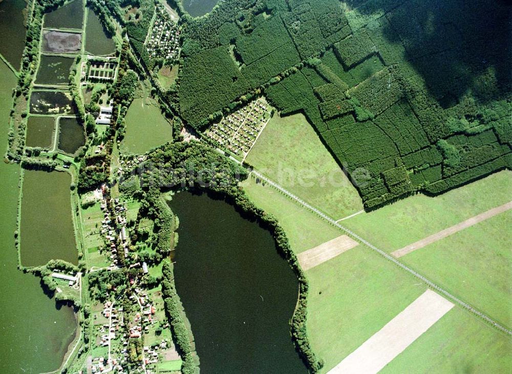 Luftbild Wriezen / BRB - Wriezener See aus 6000 ft Höhe.