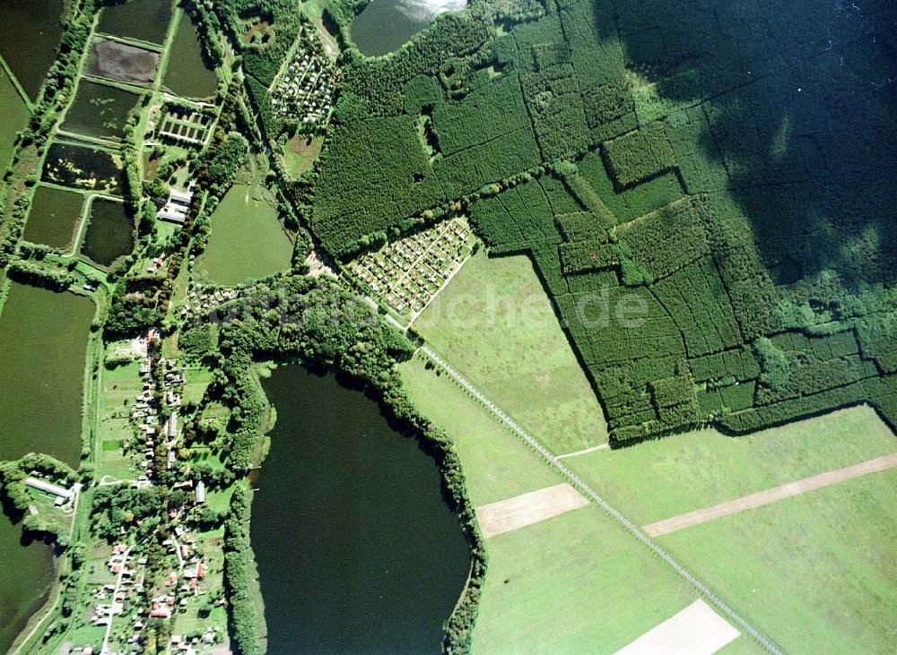 Luftaufnahme Wriezen / BRB - Wriezener See aus 6000 ft Höhe.