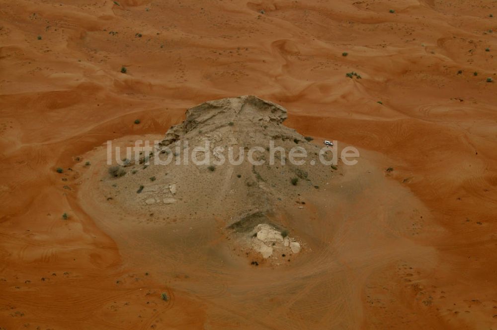 Dubai aus der Vogelperspektive: Wüste Dubai