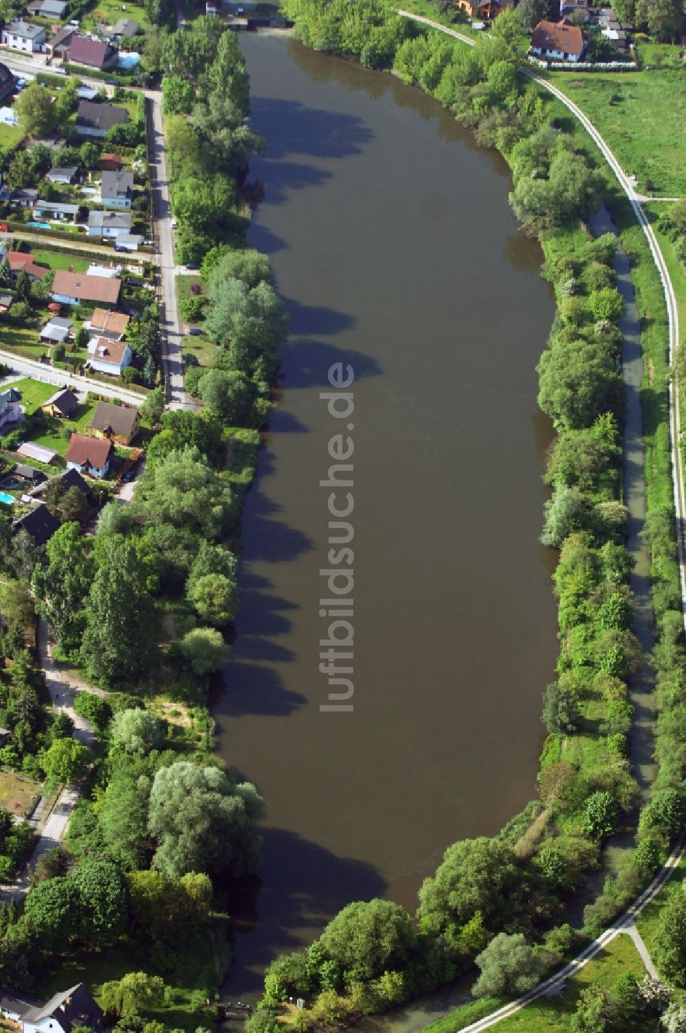 Luftbild Berlin - Wuhlebecken bzw. Wuhlesee in Berlin