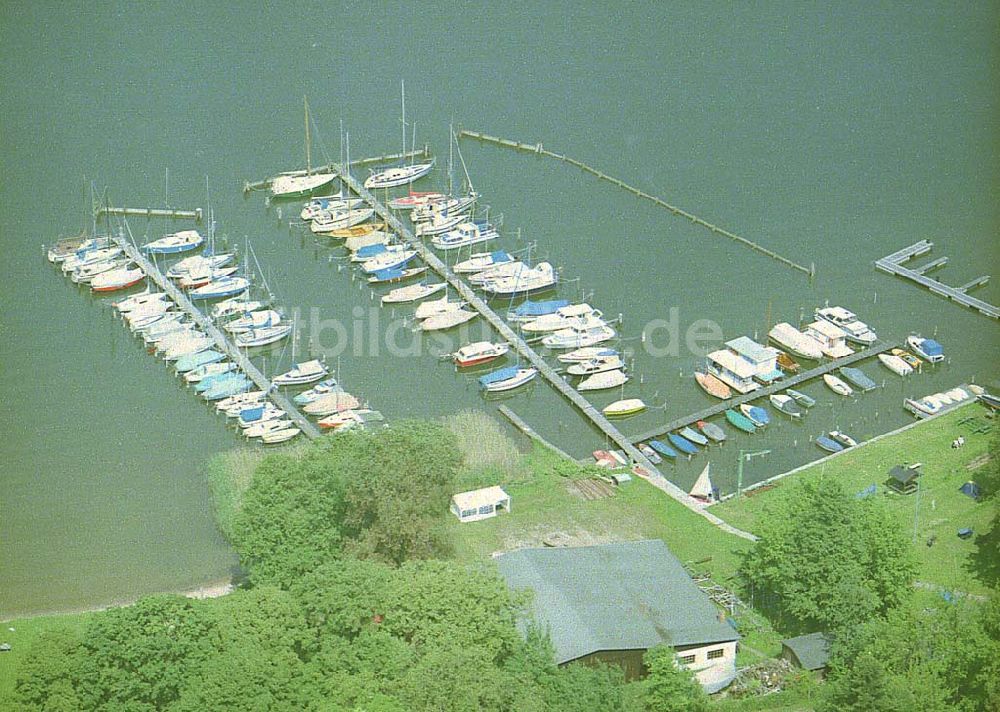 Luftbild Diensdorf - Yachthafen Diensdorf am Scharmützelsee in Brandenburg