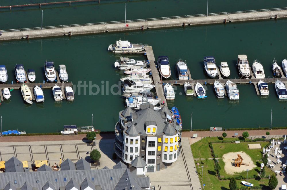 Bergkamen von oben - Yachthafen Marina Rünthe in Bergkamen in Nordrhein-Westfalen